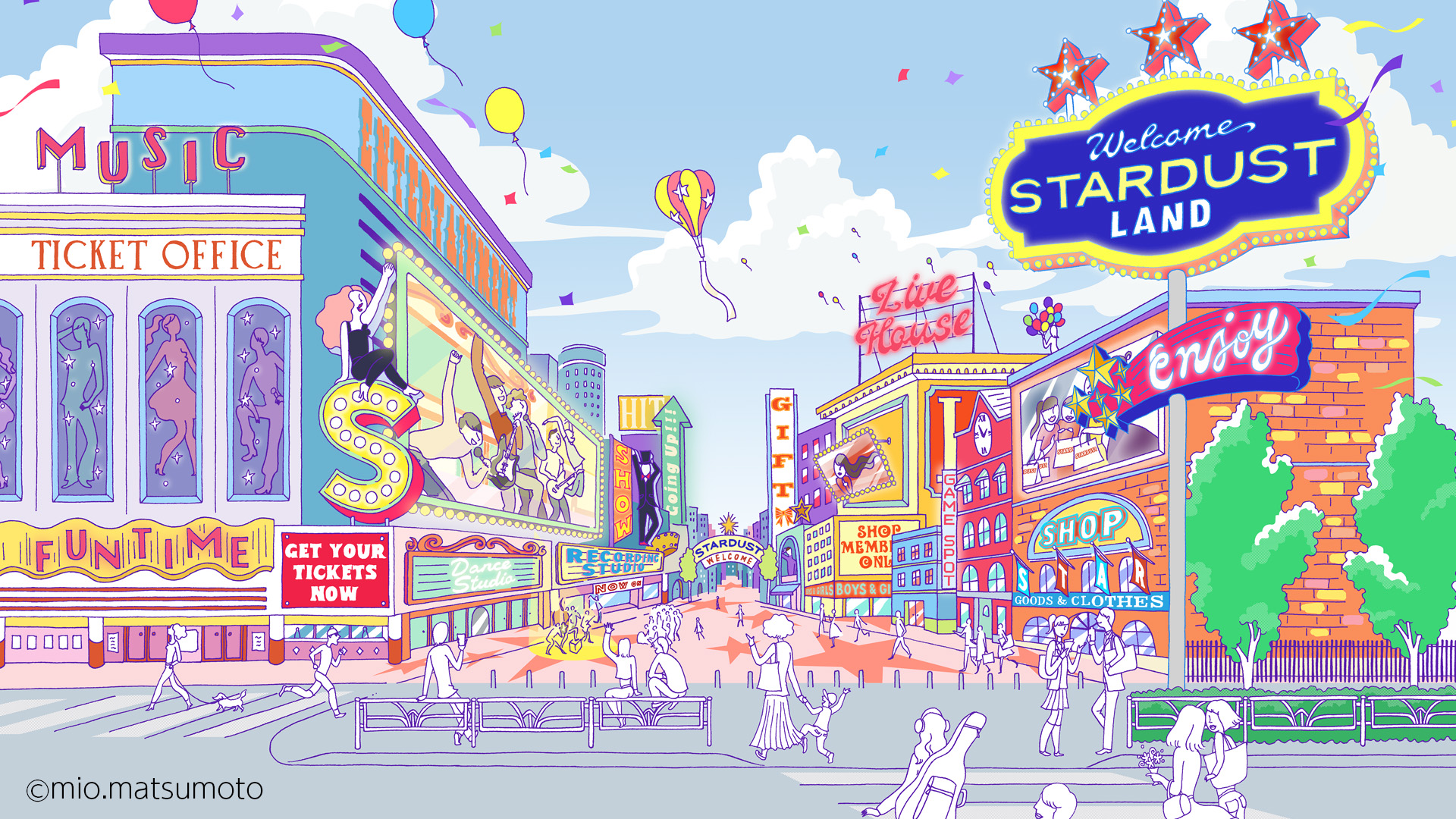 メタバース「スターダストランド」に私立恵比寿中学の「ファミえん