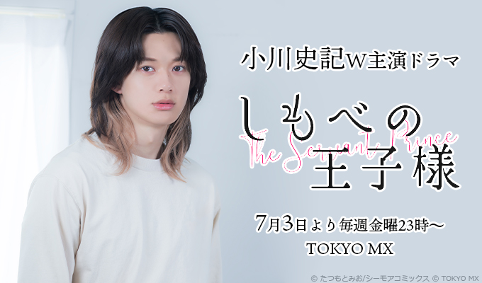 小川史記 W主演ドラマ「しもべの王子様」